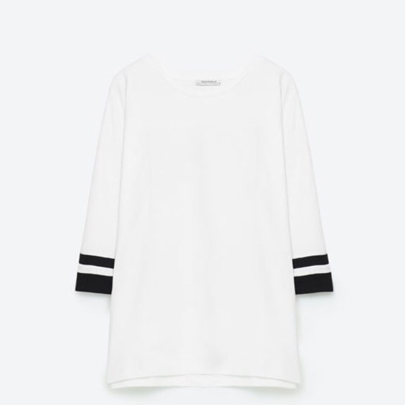Zara Trafaluc Free Buffet Oversized Tee - Picture 4 of 4